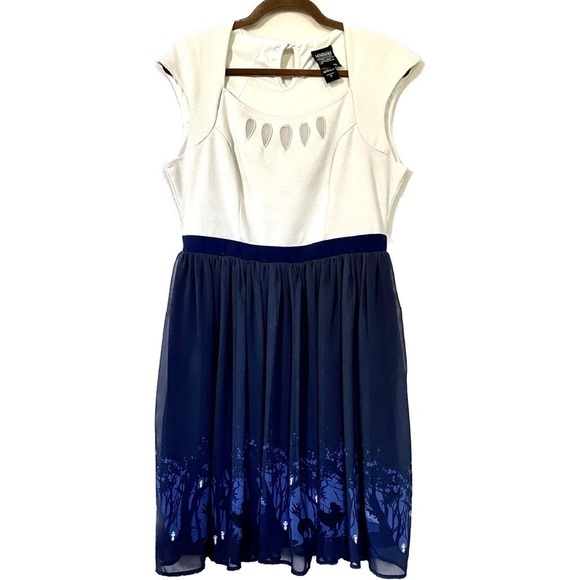 Her Universe Studio Ghibli Princess Mononoke Forest Spirit Border Dress Size Lg - Picture 3 of 14